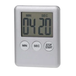 Digitale Timer Zilver