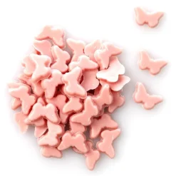 Dobla Chocolade Sprinkles Vlinders Roze (1 kilo)**
