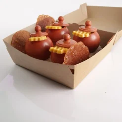 Dobla Chocoladedecoratie Honingraat (152 stuks)