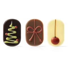 Dobla Chocoladedecoratie Merry Christmas Assortiment (189st)