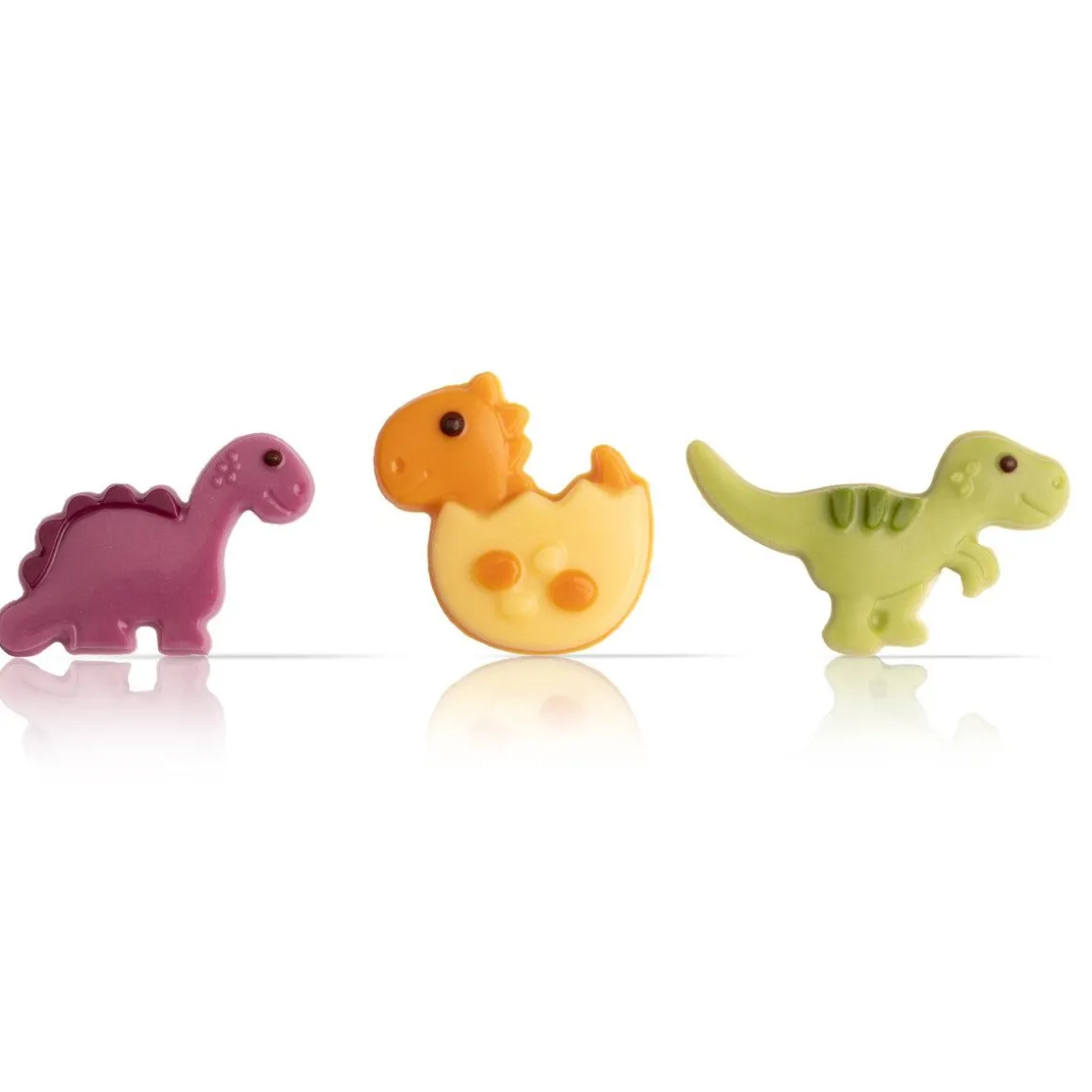Dobla Chocoladedecoratie Dinosaurus Assortiment (90 stuks)