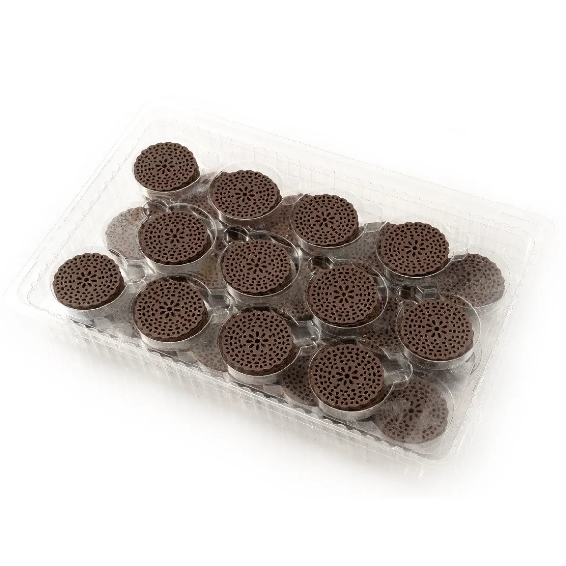 Dobla Chocoladedecoratie Lace Rond (216 stuks)