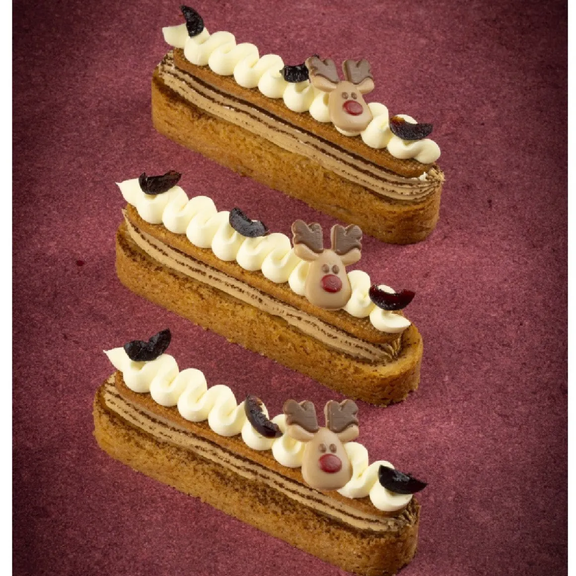 Dobla Chocoladedecoratie Rendier (90 stuks)