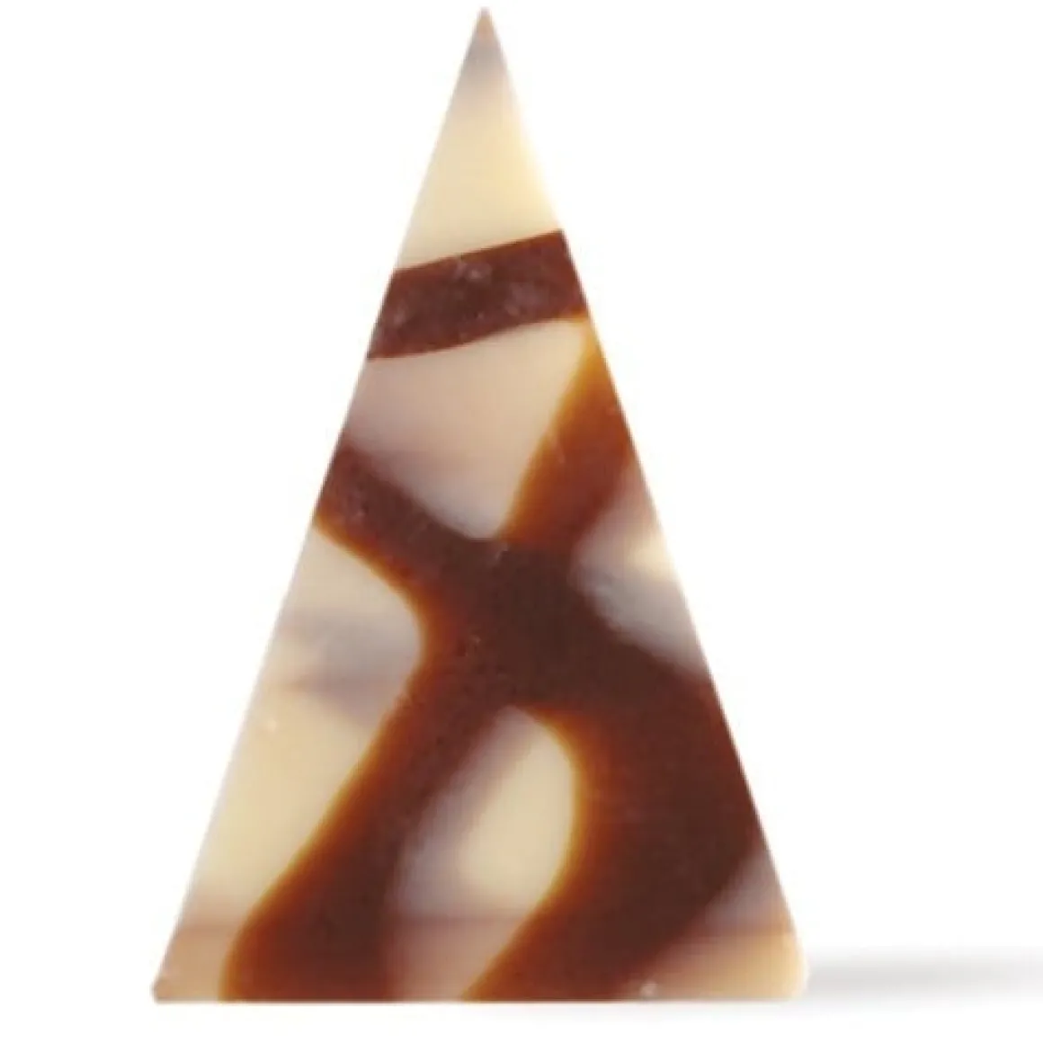 Dobla Chocoladedecoratie Driehoek Puur/Wit (290 stuks)