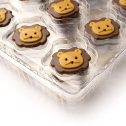 Dobla Chocoladedecoratie Safari Dier Assortiment (90 stuks)