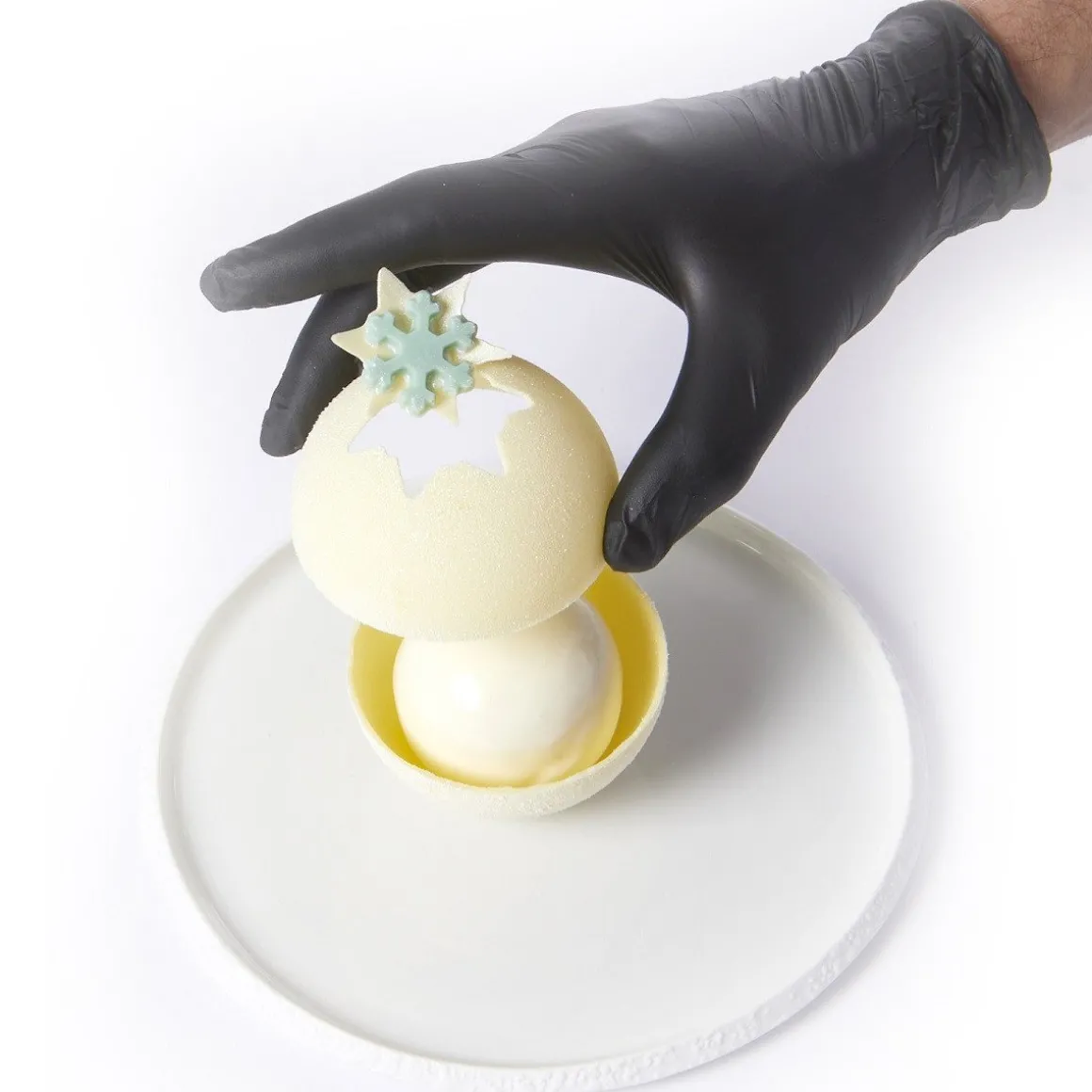 Dobla Chocoladedecoratie Sneeuwvlok (236 stuks)