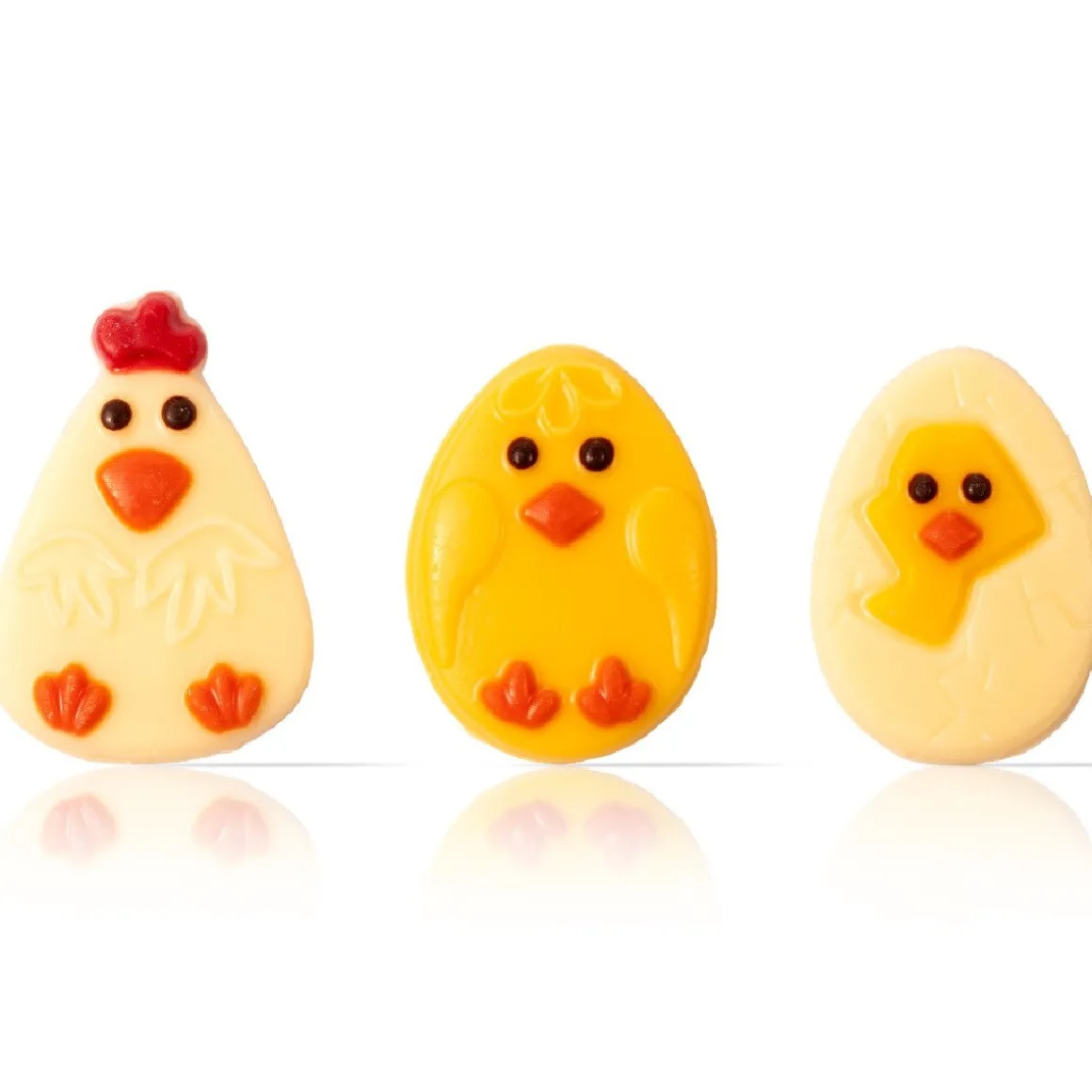 Dobla Chocoladedecoratie Kippen & Kuikens (240 stuks)