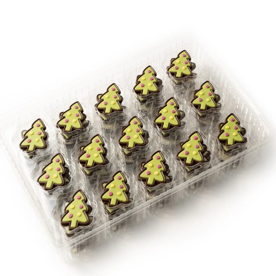 Dobla Chocoladedecoratie Cartoon Kerst Assortiment (90st)