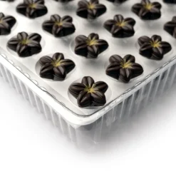 Dobla Chocoladedecoratie Bloem Puur (80 stuks)