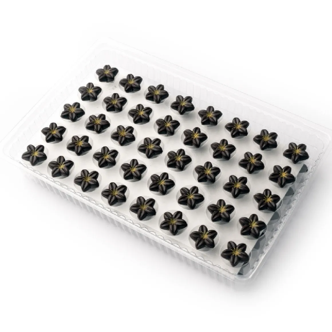 Dobla Chocoladedecoratie Bloem Puur (80 stuks)