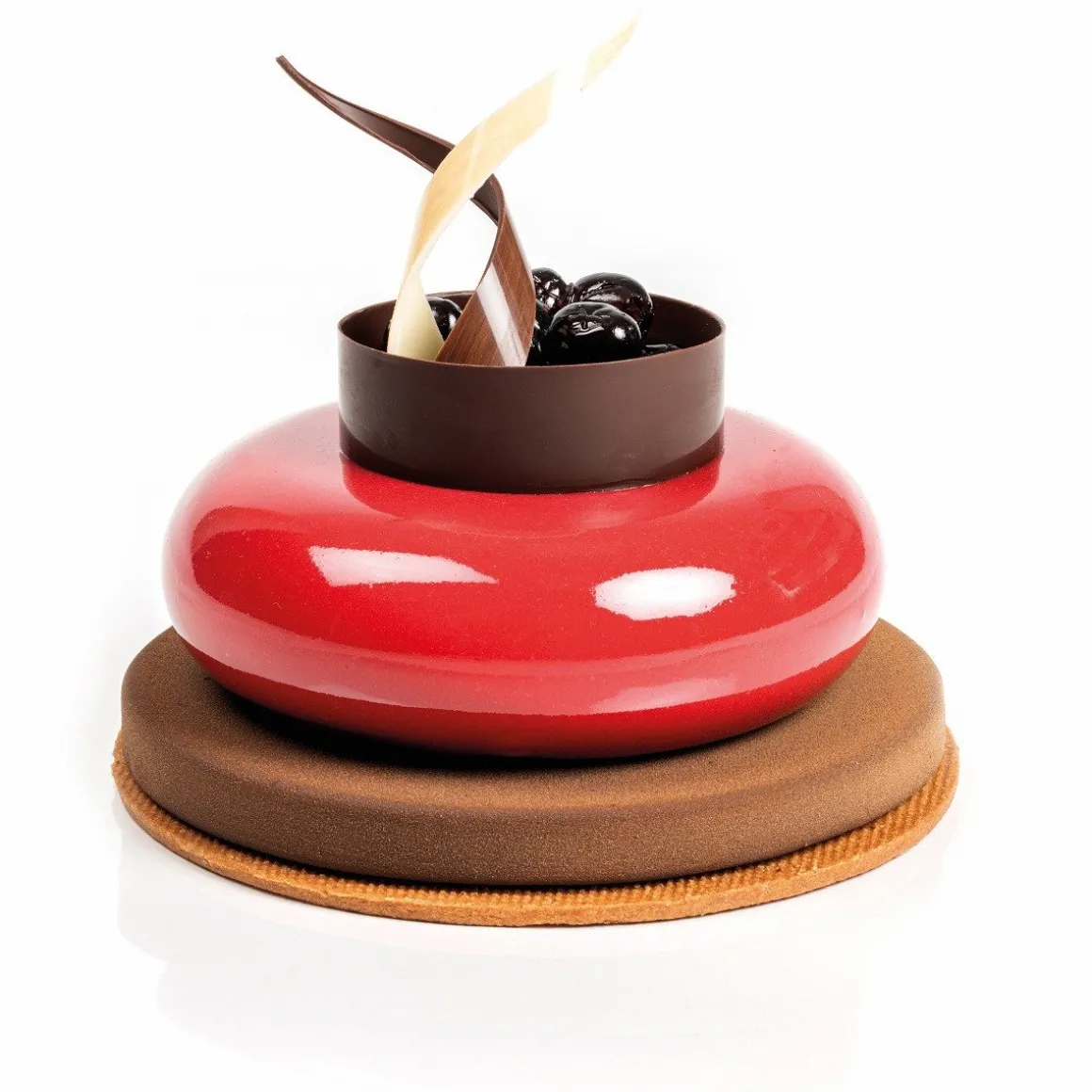 Dobla Chocoladedecoratie Twist Donker (80 stuks)