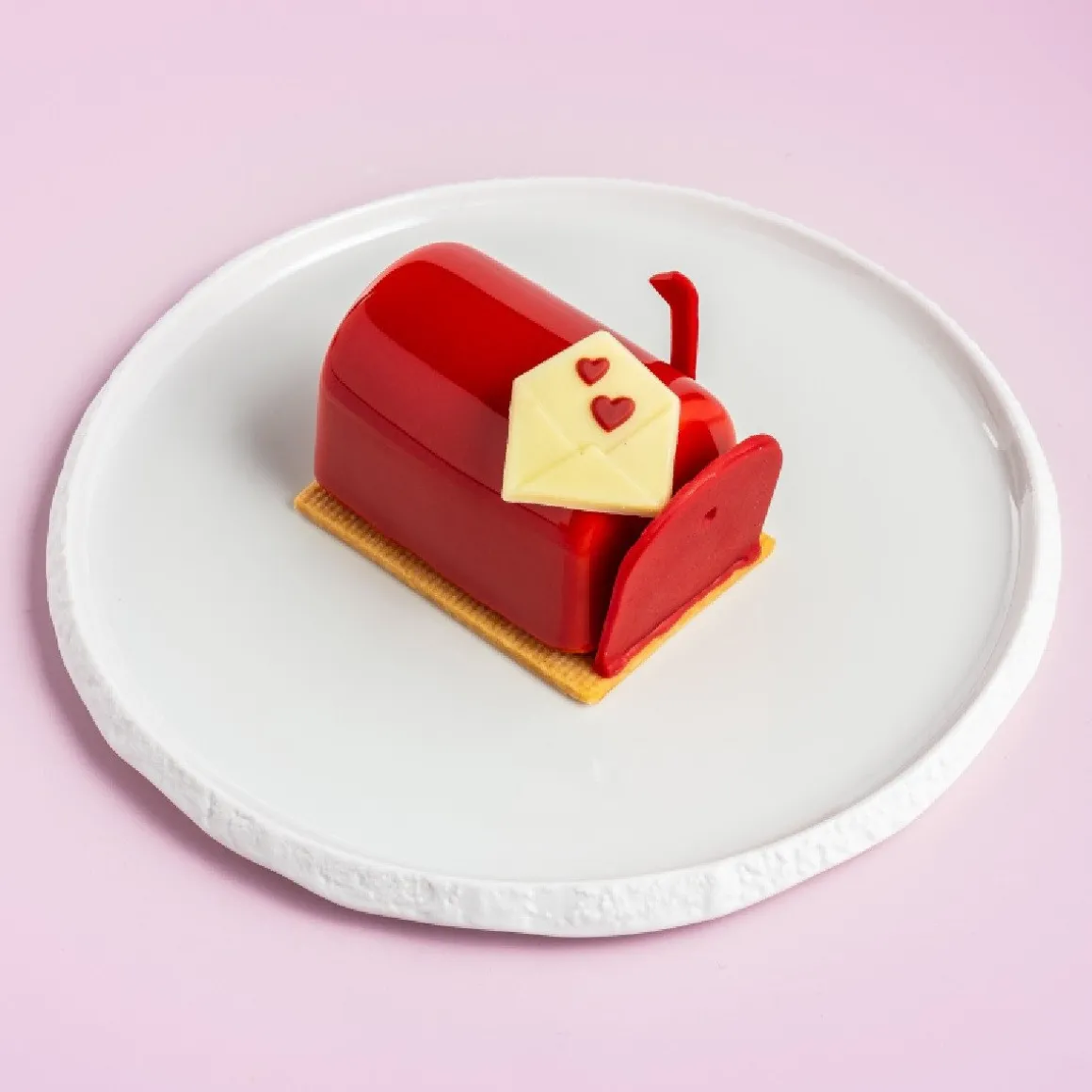 Dobla Chocoladedecoratie Liefdesbrief (280 stuks)