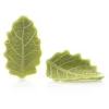 Dobla Chocoladedecoratie Gebogen Blad Groen (144 stuks)