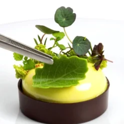 Dobla Chocoladedecoratie Gebogen Blad Groot (108 stuks)