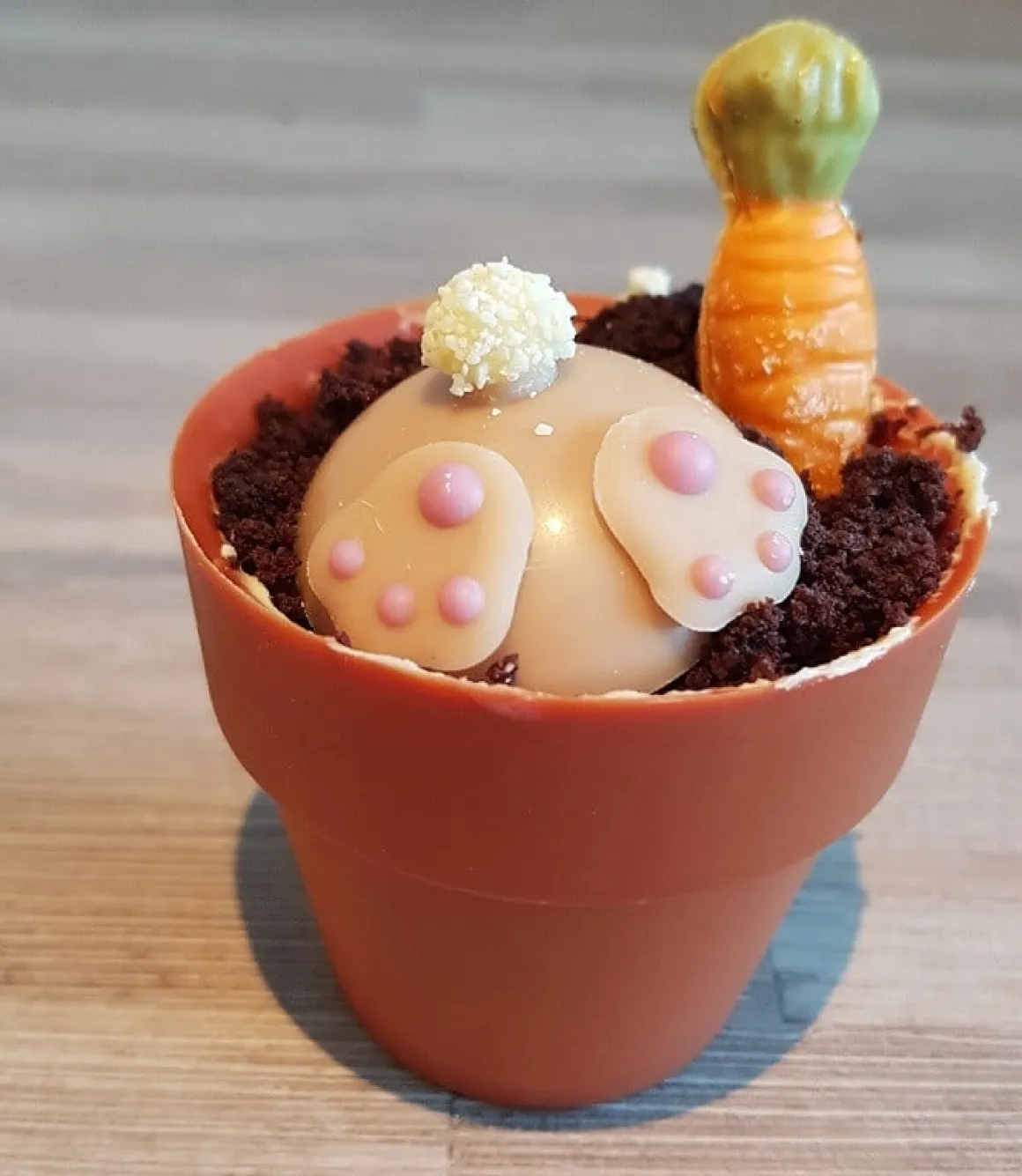 Dobla Chocoladedecoratie Bloempot Large (28 stuks)