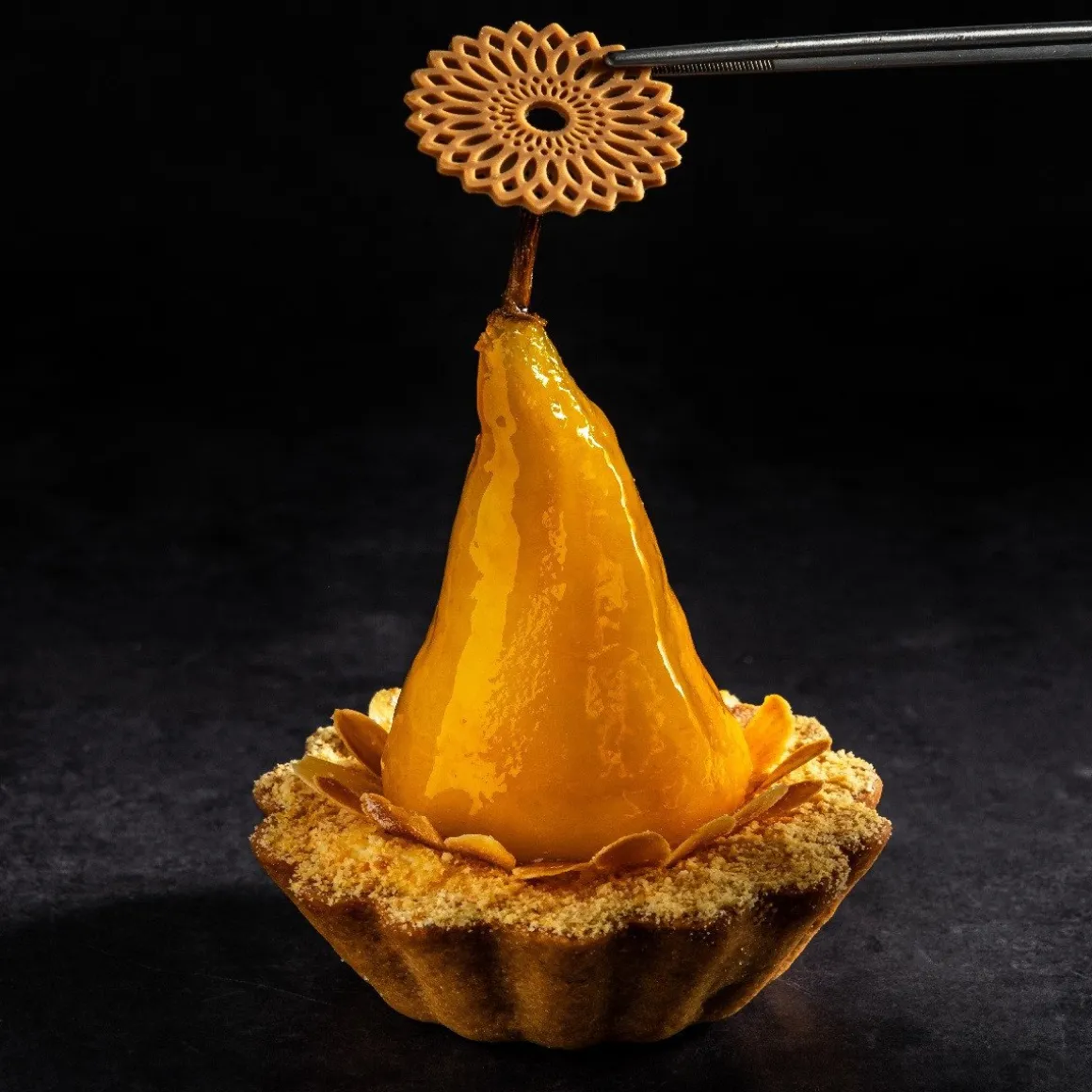 Dobla Chocoladedecoratie Lace Bloem (216 stuks)