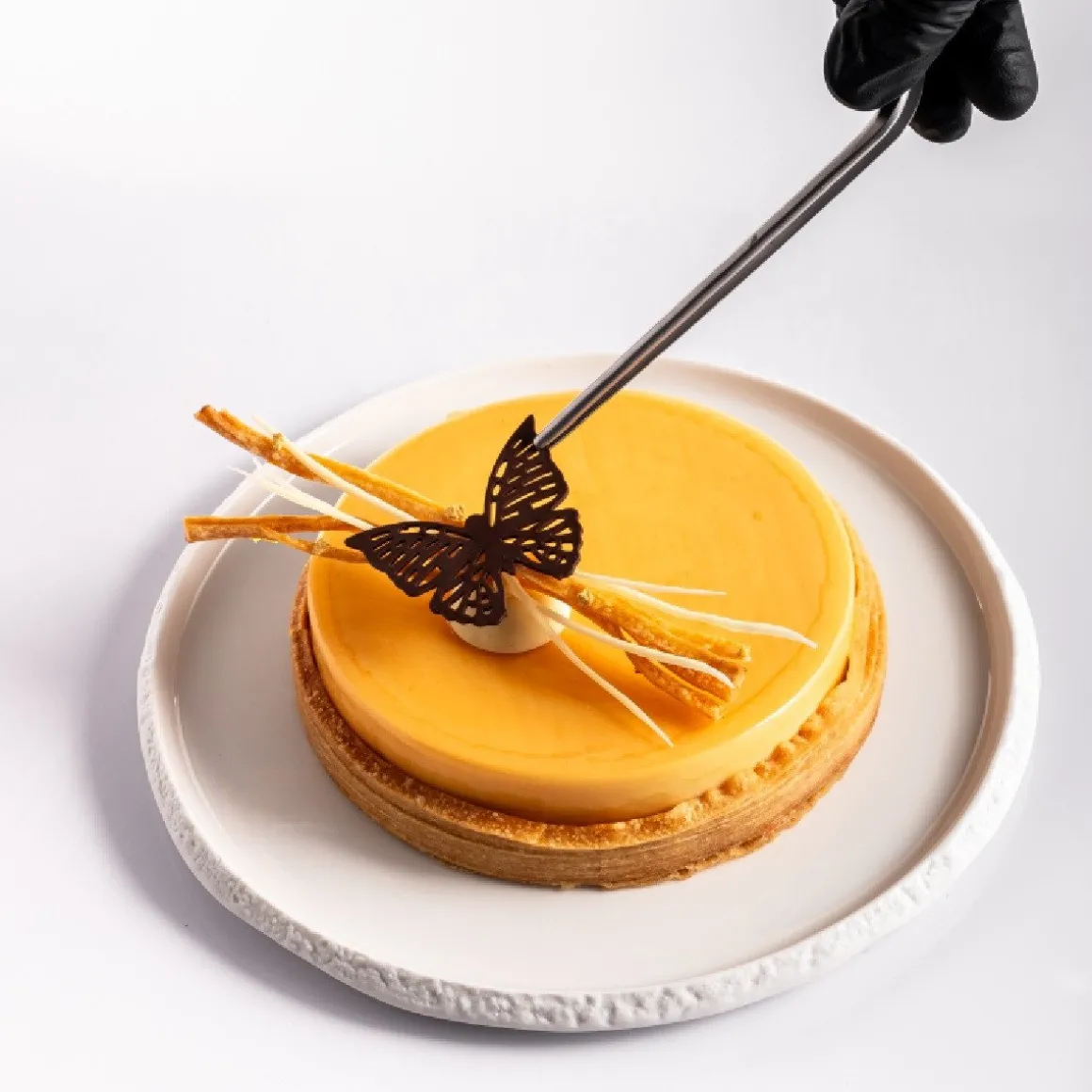 Dobla Chocoladedecoratie Vlinder Puur (96 stuks)