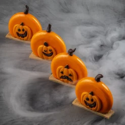 Dobla Chocoladedecoratie Pompoen Gezichten (90 stuks)