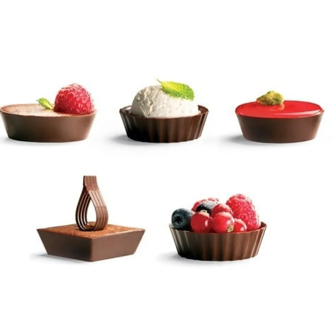 Dobla Petit Four Cups Assortiment Puur (168 stuks)