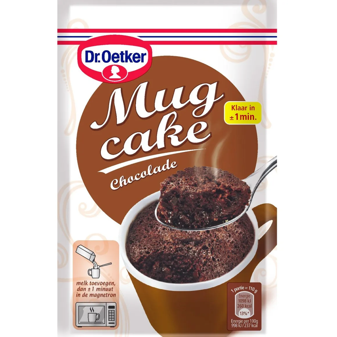 Dr. Oetker Mug Cake Pure Chocolade 60g