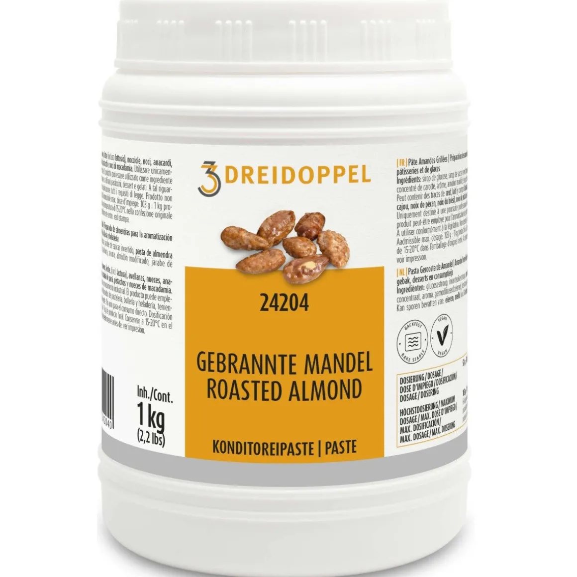 Dreidoppel Compound Amandel Geroosterd 1kg