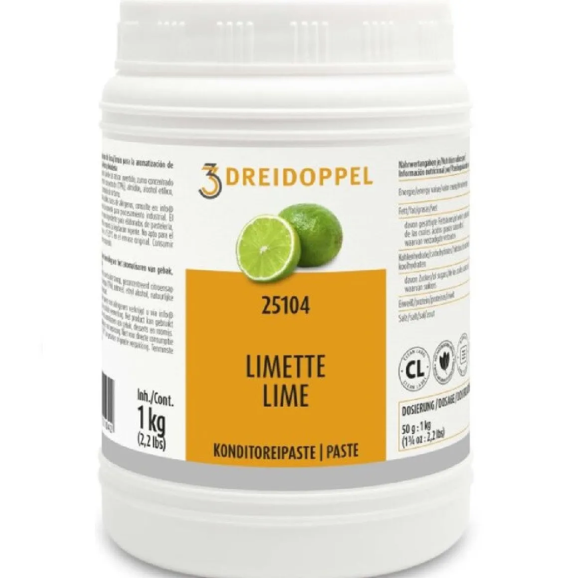 Dreidoppel Compound Limoen 1kg