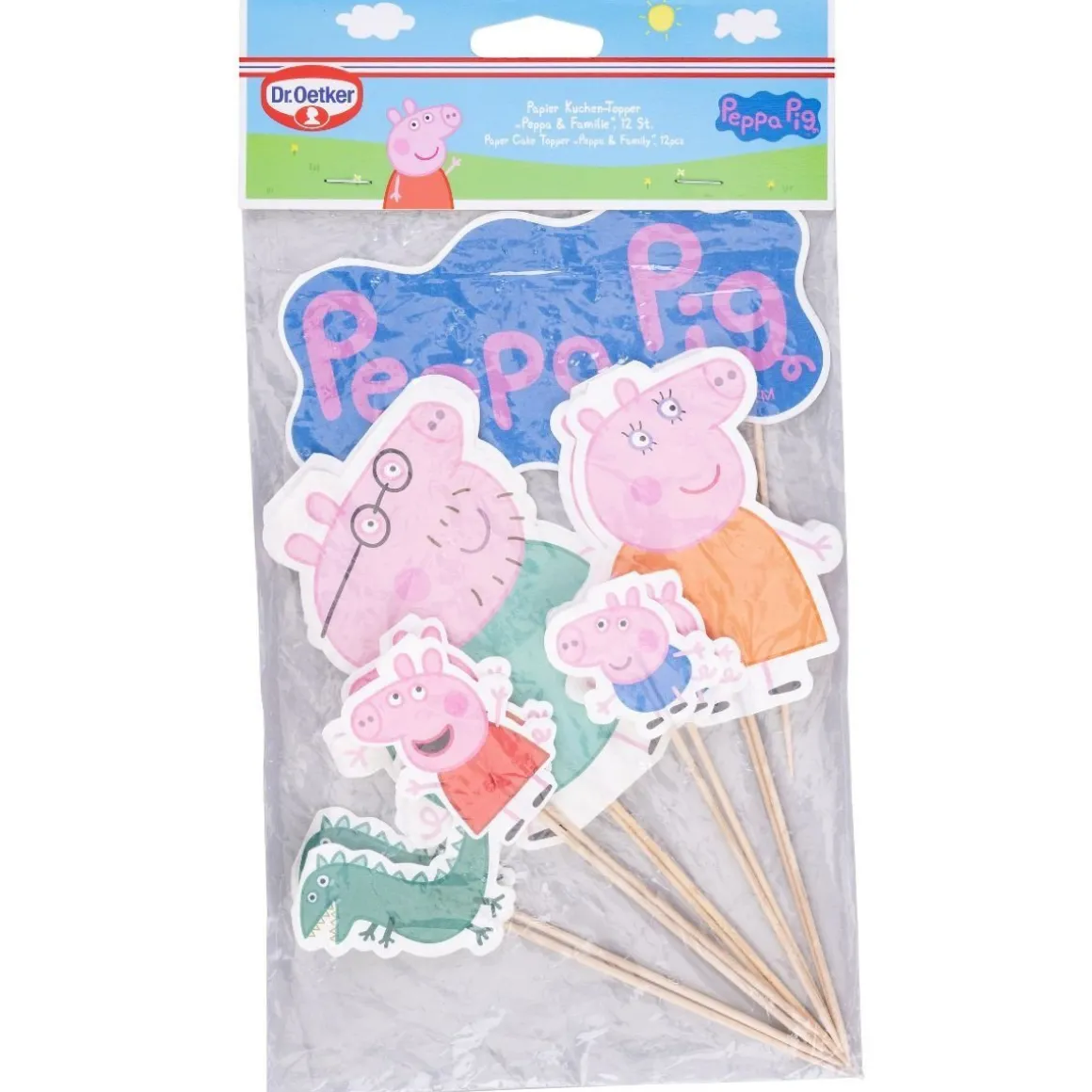 Dr.Oetker Peppa Pig Taartprikkers 12st.