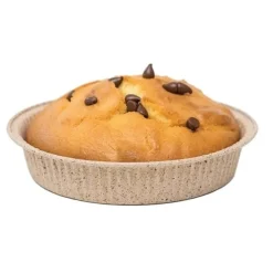 Ecopack bakschaal Cacaopapier Ø9x2cm 50st.