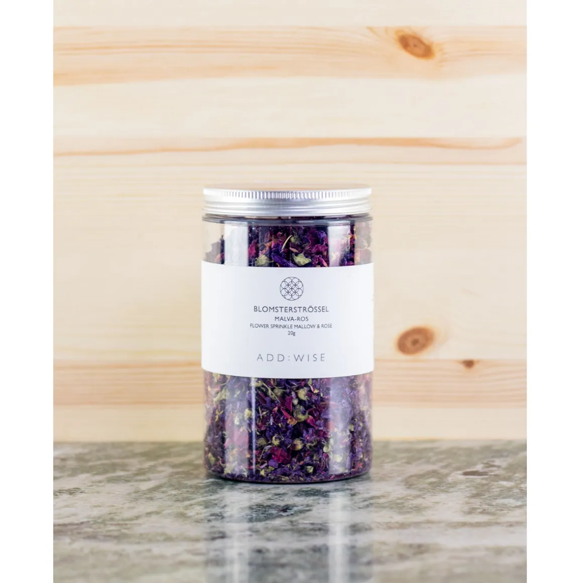 Eetbare Bloemen Mallow & Rose 25g