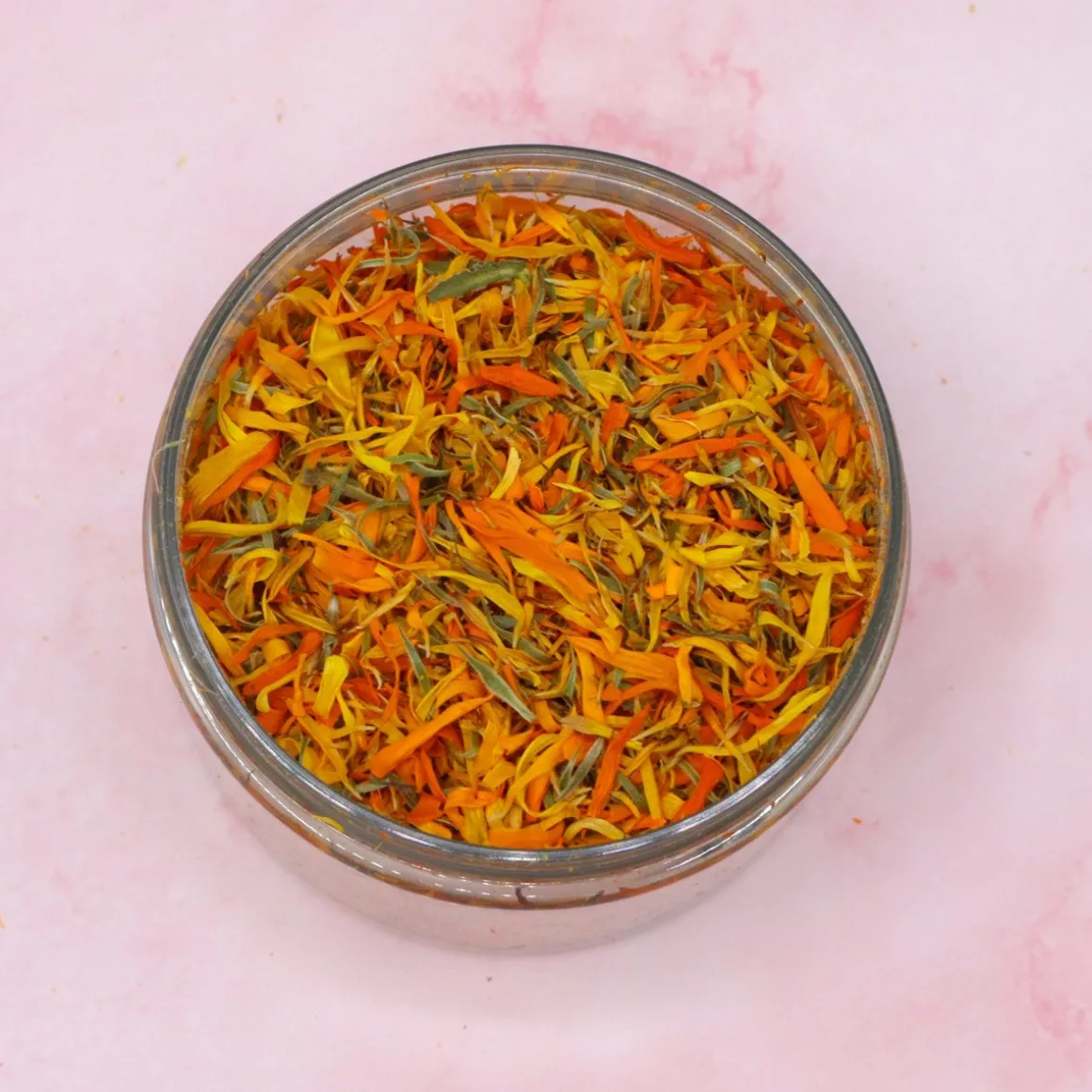 Eetbare Gedroogde Goudsbloem Sprinkles 7g