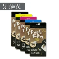 Eetbare Inkt Cartridge complete set XL (PGI550/CLI551)