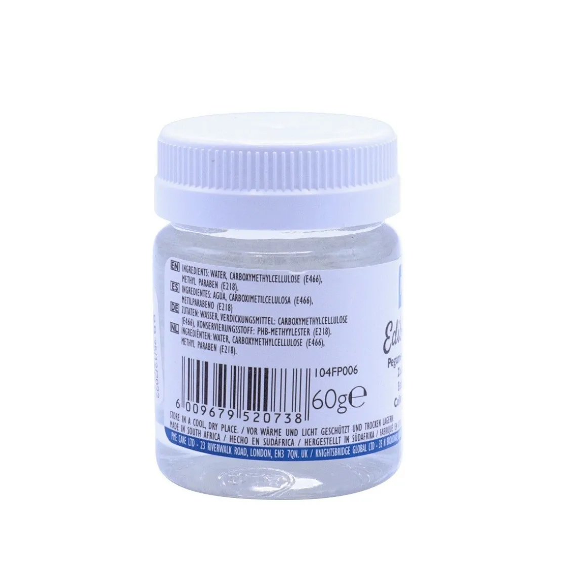 Eetbare Lijm PME 60 gram.