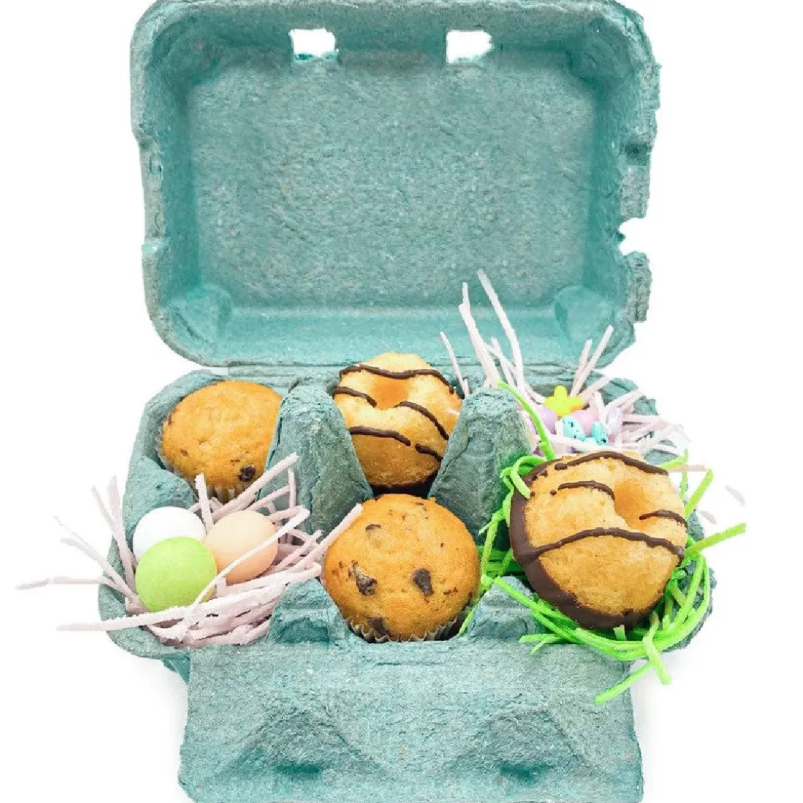 Eierdoos Blauw 6 Eieren