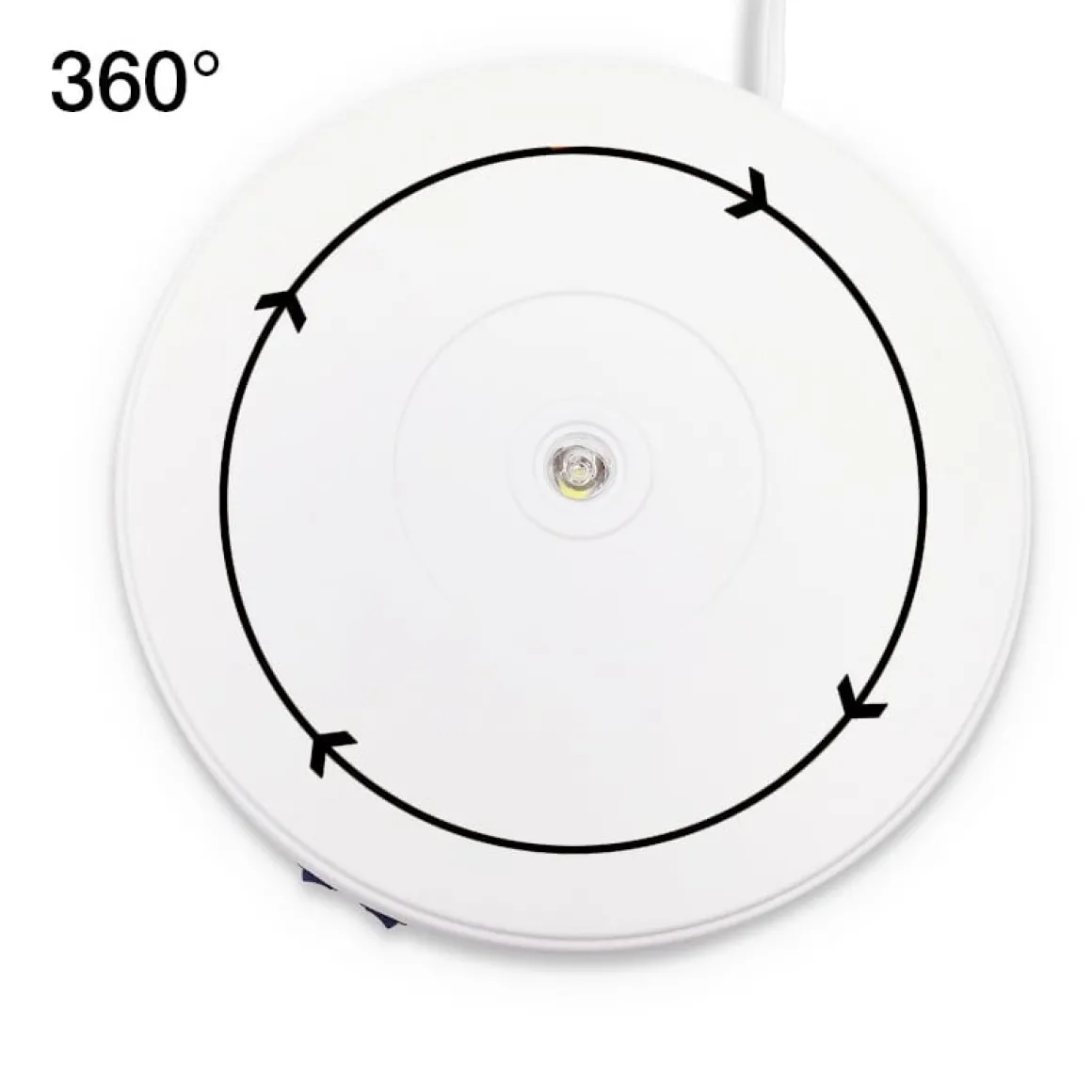 Electrisch draaibaar plateau Ø25cm max.10kg