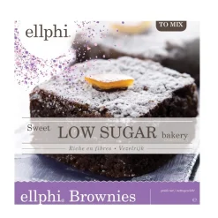 Ellphi Brownie-mix Suikervrij 500g