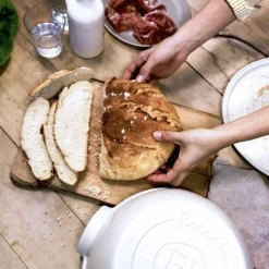 Emile Henry Broodbakvorm Rond Fusain Ø29,5cm