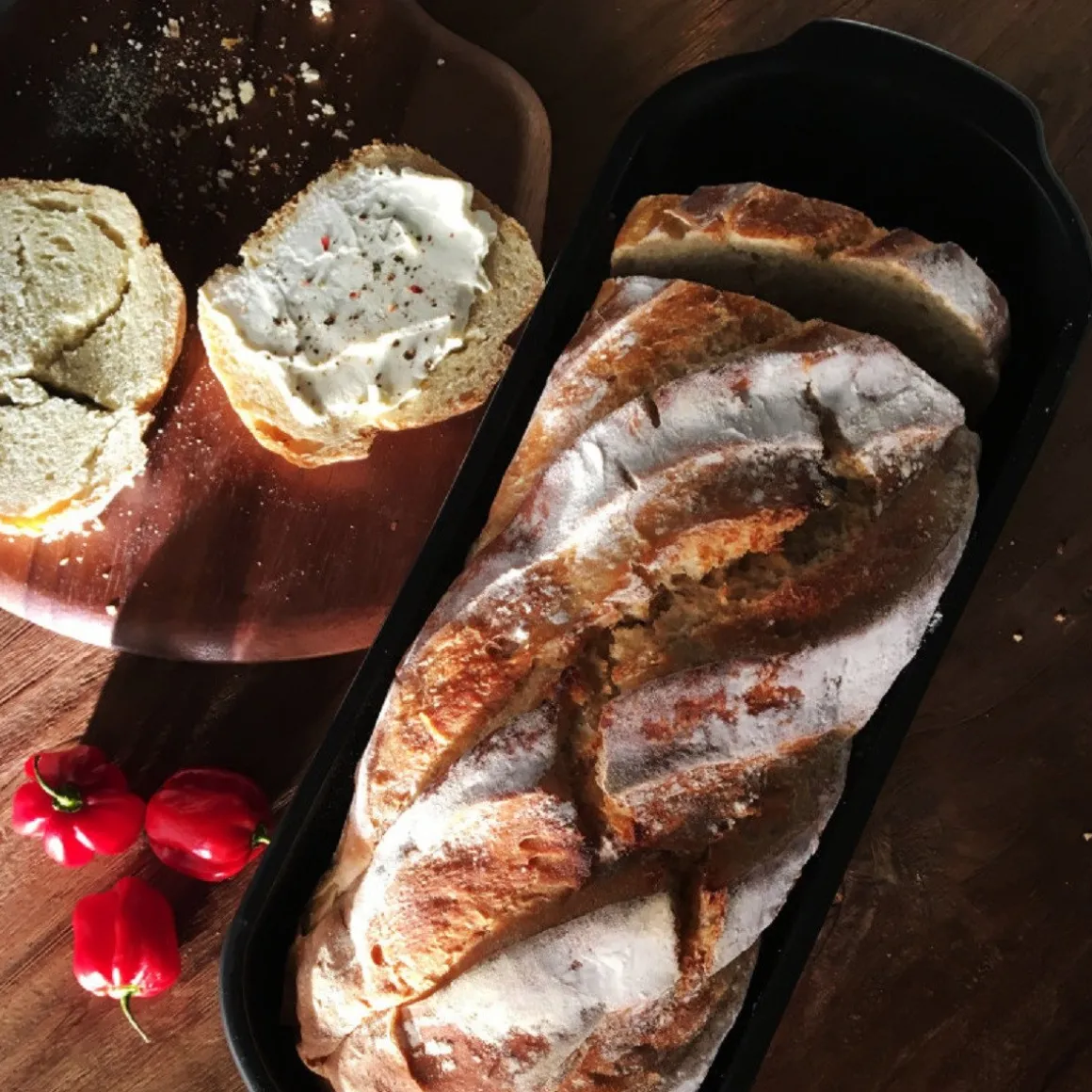 Emile Henry Broodbakvorm Fusian 39,5x16x15cm