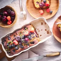 Emile Henry Madeleine Cakevorm Argile 28,5x13cm