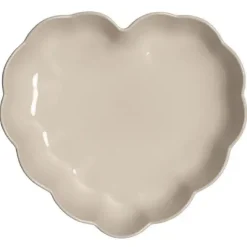 Emile Henry Madeleine Taartvorm Hart Argile 26,5x24,5cm