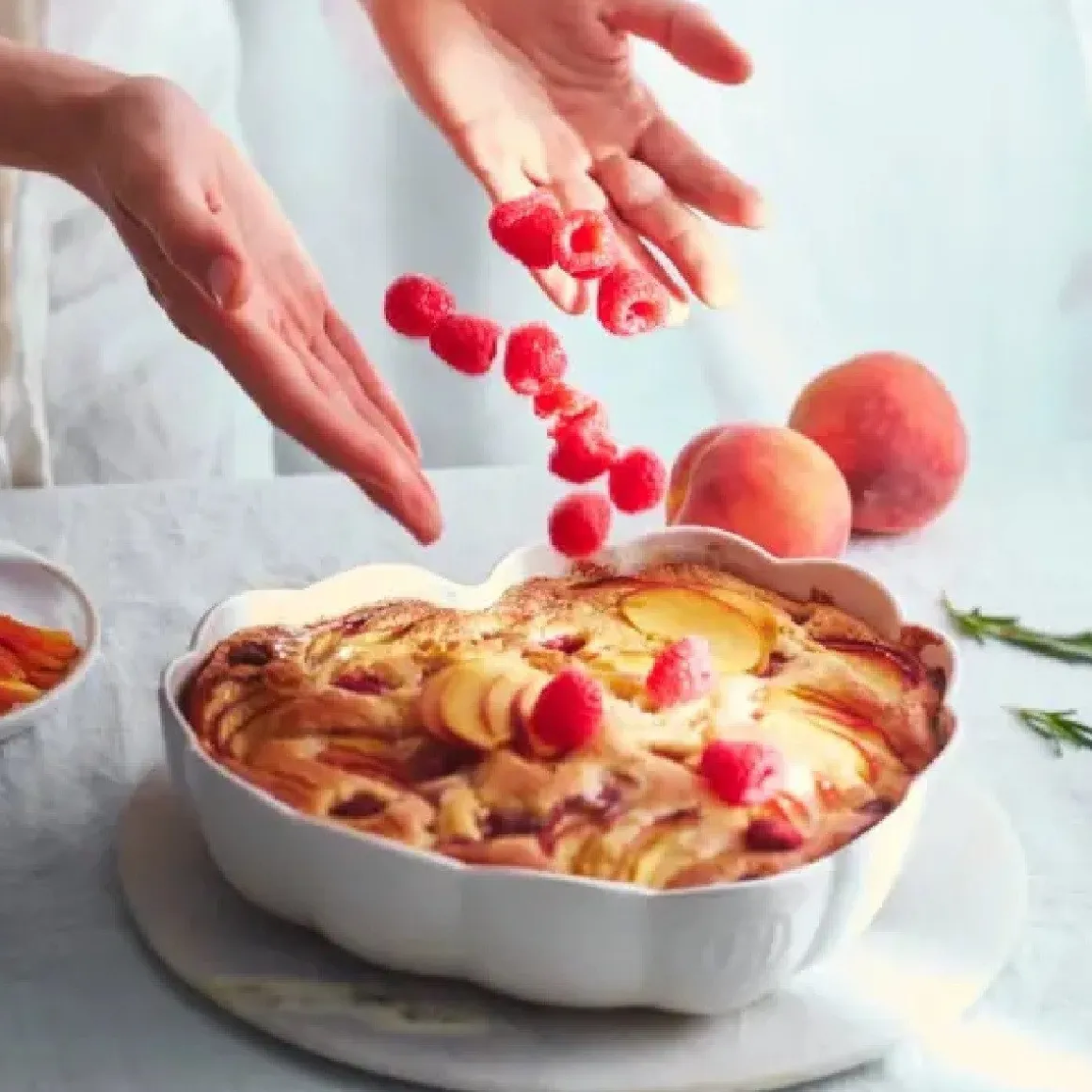 Emile Henry Madeleine Taartvorm Hart Argile 26,5x24,5cm