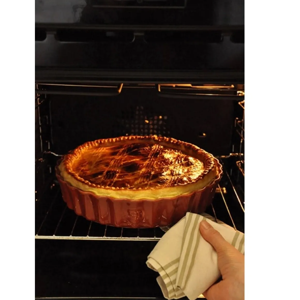 Emile Henry Taartvorm Diep Grand Cru Ø28cm