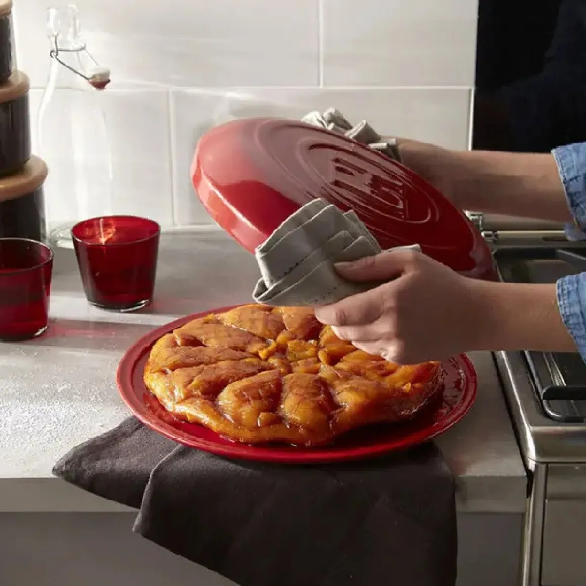 Emile Henry Tarte Tatin Set Grand Cru Ø29cm