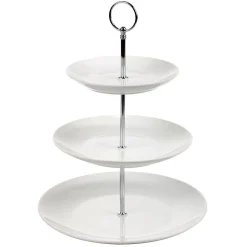 Etagere 3-Laags Porselein