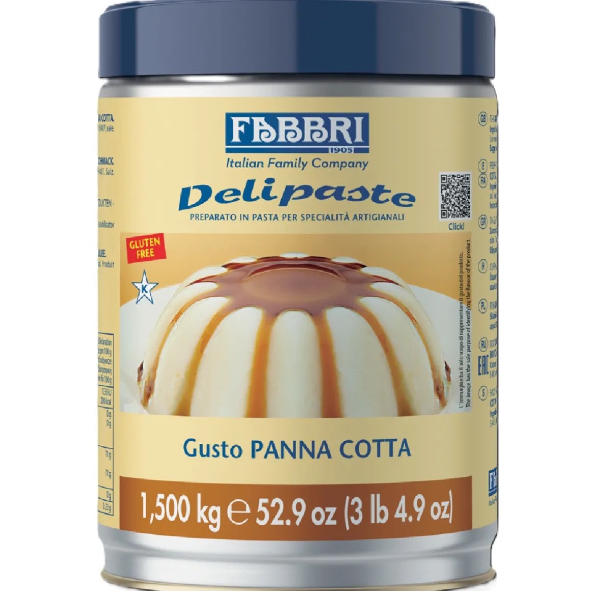 Fabbri Delipaste Panna Cotta 1,5kg