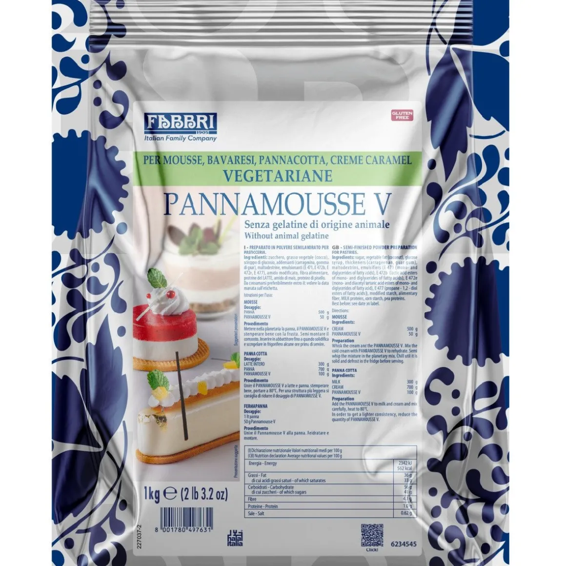 Fabbri Pannamousse 1kg