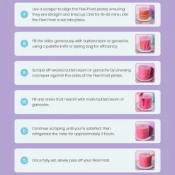 Frost Form Flexi Botercrème Plaat Rond 16,5cm Set/2