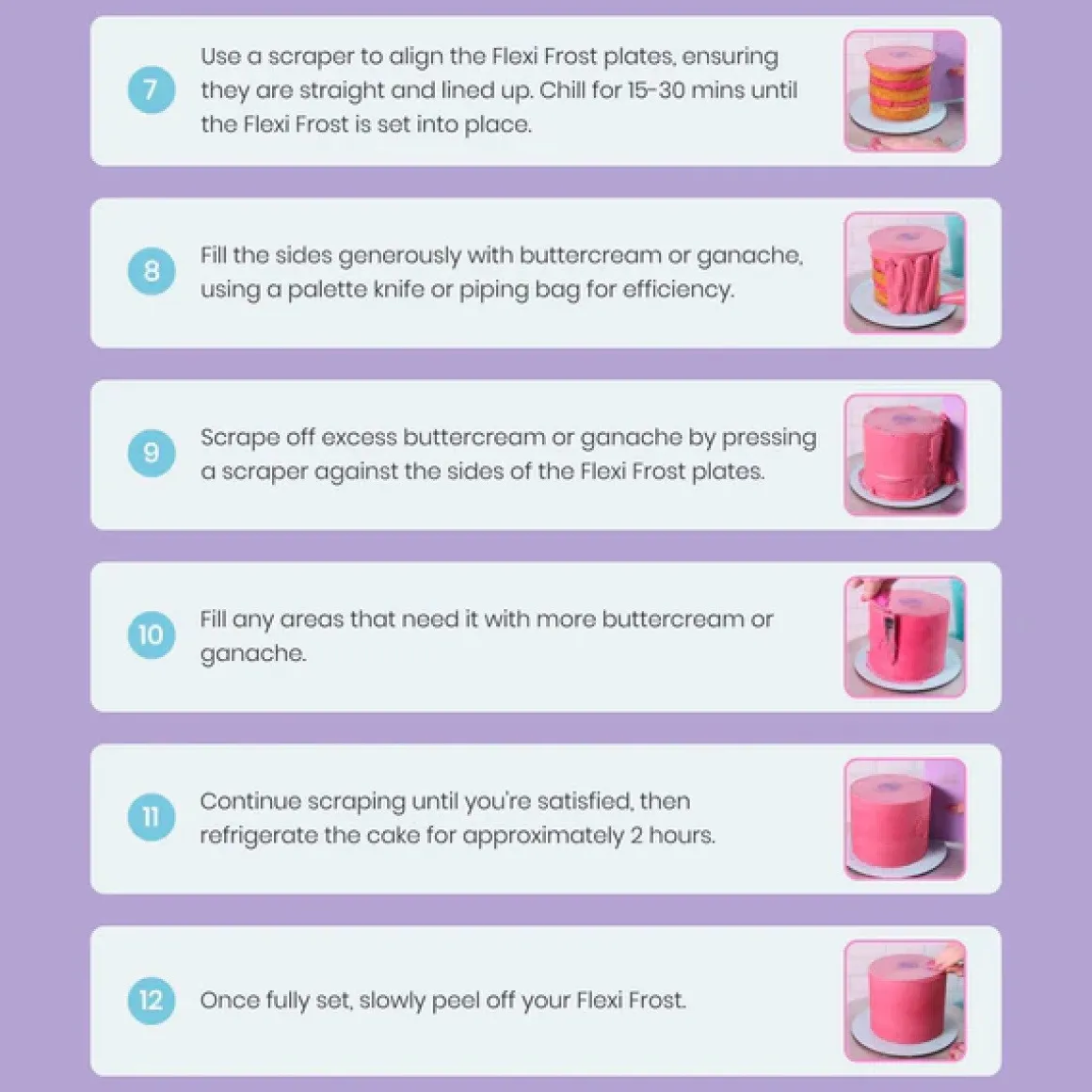 Frost Form Flexi Botercrème Plaat Rond 16,5cm Set/2