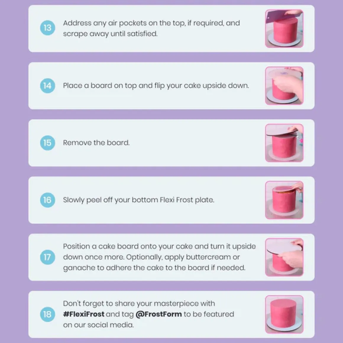 Frost Form Flexi Botercrème Plaat Rond 16,5cm Set/2