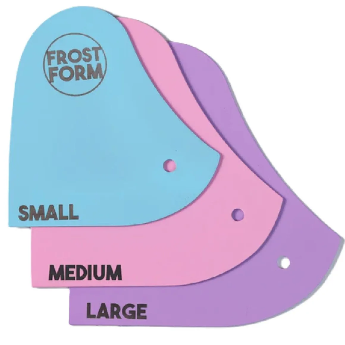 Frost Form Schraper Set/3