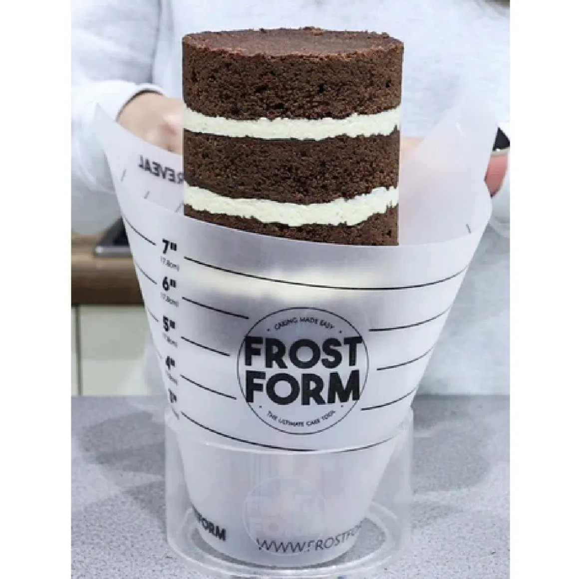 Frost Form Taart Coating Kit Rond 20cm